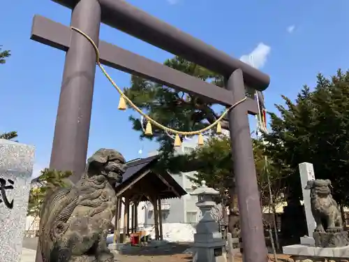 札幌村神社の鳥居