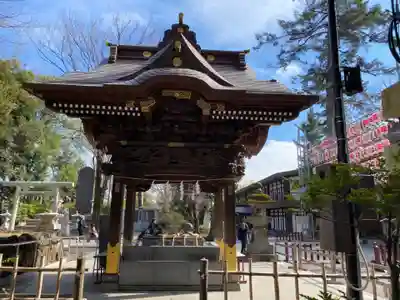 大國魂神社の手水舎