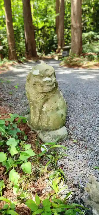釣石神社の狛犬