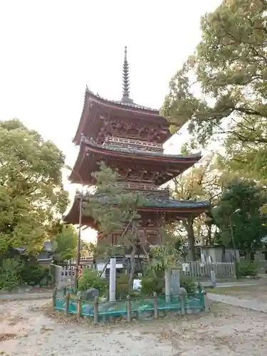 甚目寺の塔