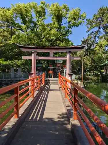 真清田神社の鳥居