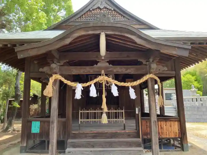 久枝神社の本殿・本堂
