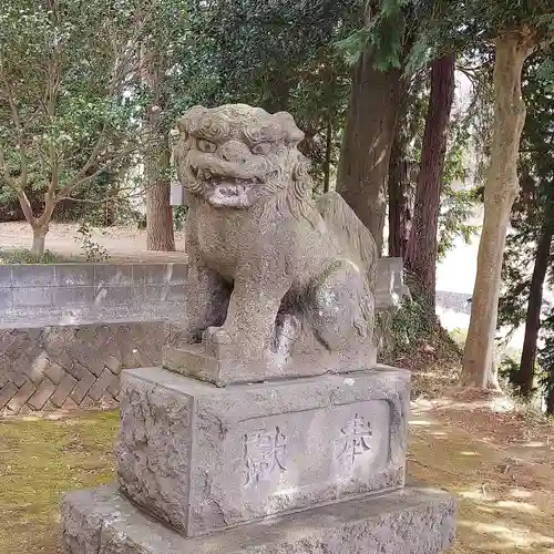 熊野神社の狛犬