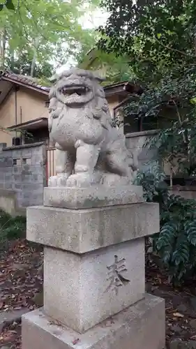 青葉神社の狛犬