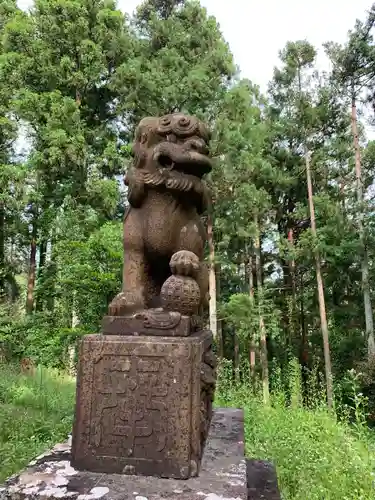 横山神社の狛犬