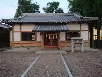 栃井神社の本殿・本堂