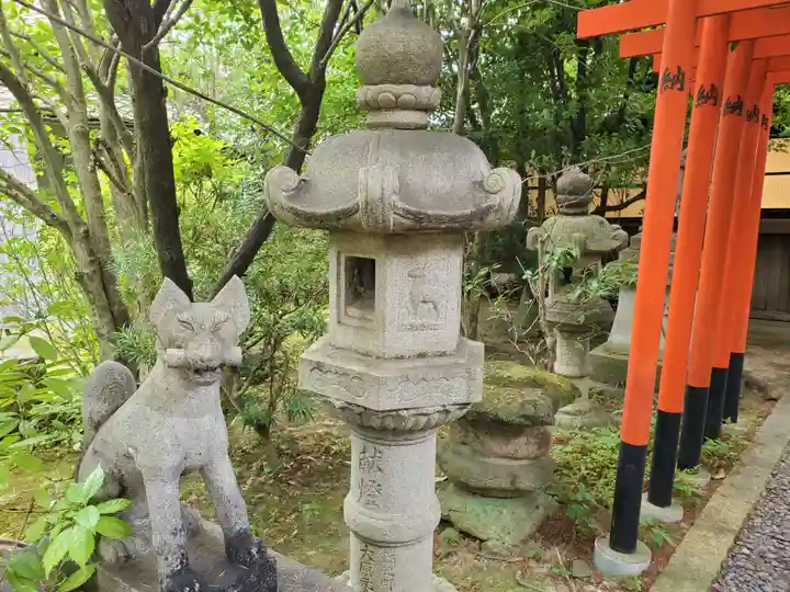 九所御霊天神社の狛犬