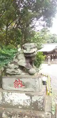 畑子安神社の狛犬