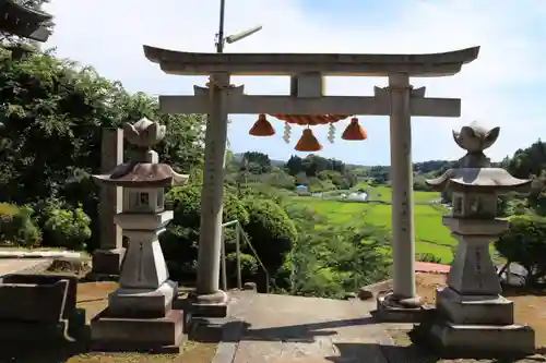 長屋神社の鳥居