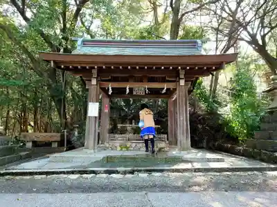高知県護国神社の手水舎
