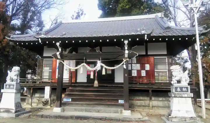 諏訪神社の本殿・本堂