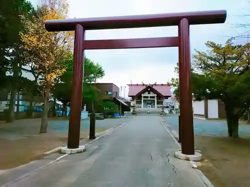 苗穂神社の鳥居