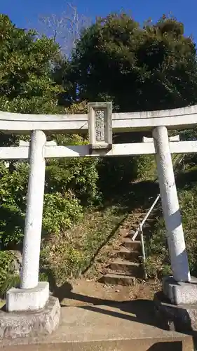 浅間神社の鳥居