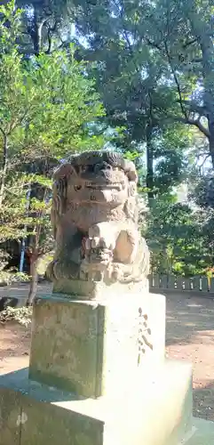 香取神社の狛犬