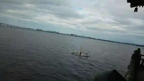 満月寺（浮御堂）の景色