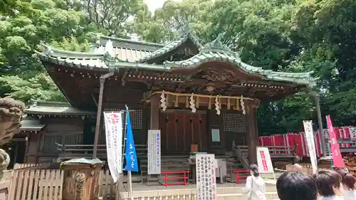 代々木八幡宮の本殿・本堂