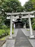 立川熊野神社の鳥居