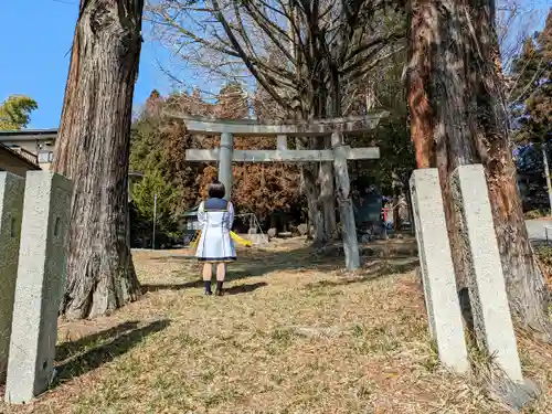 小部澤社の鳥居