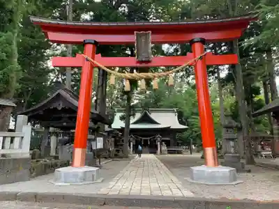 小室浅間神社の鳥居