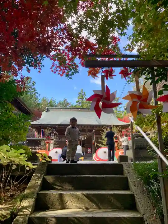 滑川神社 - 仕事と子どもの守り神(福島県)