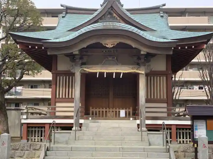 神明神社の本殿・本堂