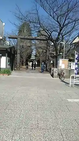 亀戸 香取神社の鳥居