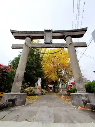 神炊館神社 ⁂奥州須賀川総鎮守⁂の鳥居