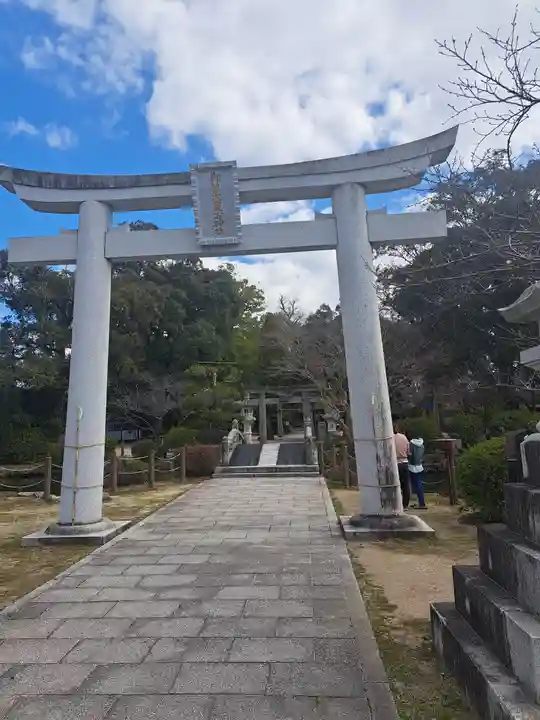 御勢大霊石神社 の鳥居