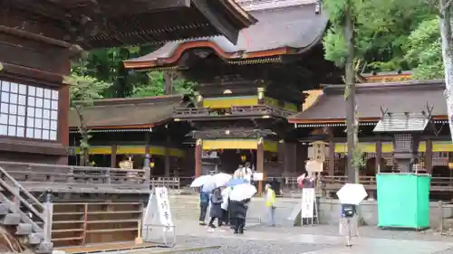 諏訪大社下社秋宮の本殿・本堂