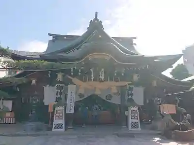 櫛田神社の本殿・本堂
