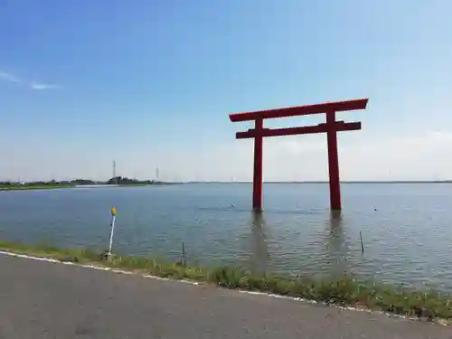 鹿島神宮の鳥居