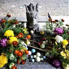 滑川神社 - 仕事と子どもの守り神の手水