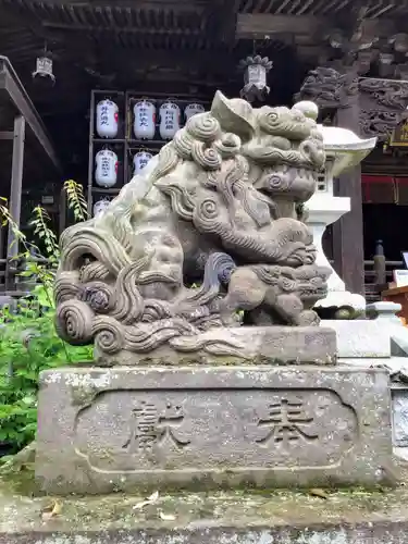 大甕神社の狛犬