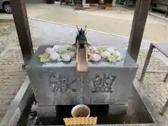 川越八幡宮の手水