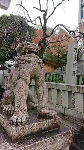 乃木神社の狛犬