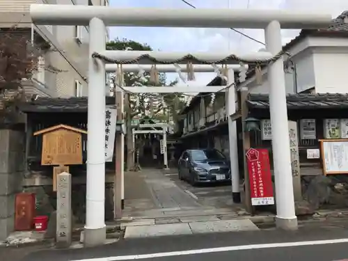 高松神明神社の鳥居