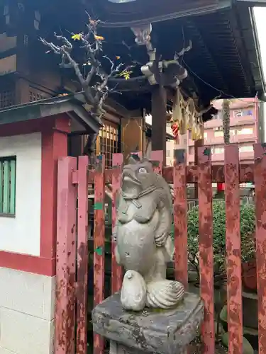 柳森神社の狛犬