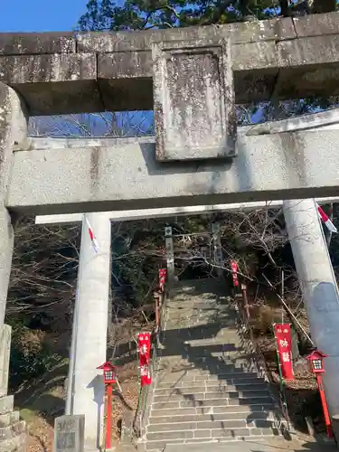 恵蘇八幡宮の鳥居