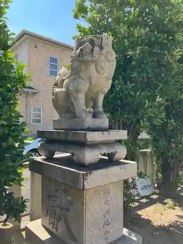 志磨神社の狛犬