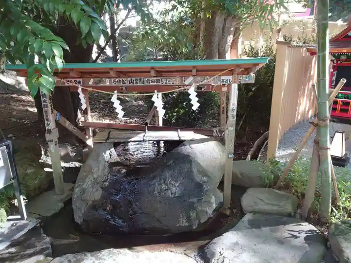 來宮神社の手水舎