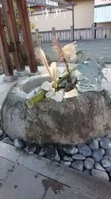 白鷺神社の手水舎