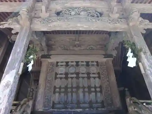 白山中居神社の芸術