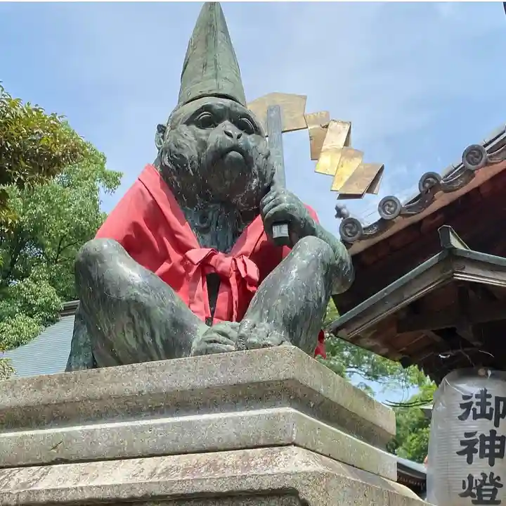 清洲山王宮 日吉神社の狛犬