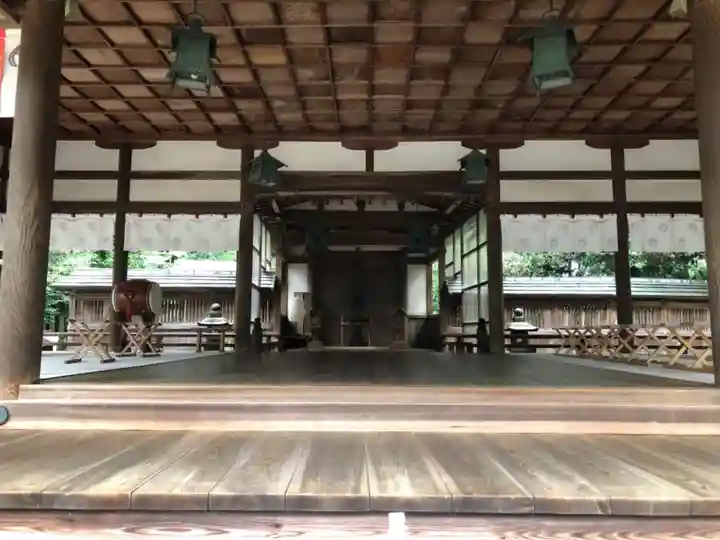 宇流冨志禰神社の本殿・本堂