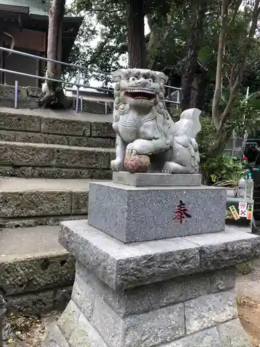 別所白山神社の狛犬