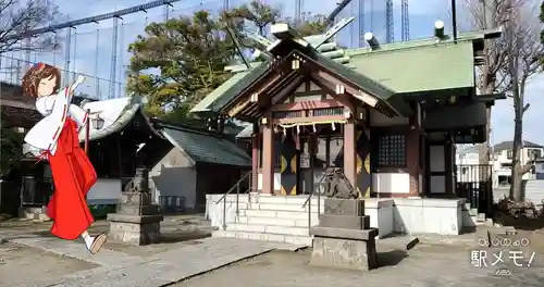 上小松天祖神社の本殿・本堂