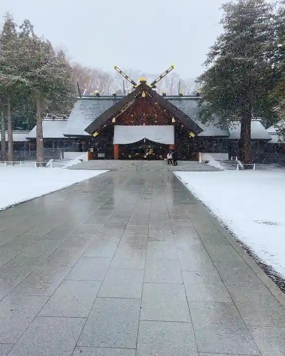 北海道神宮の本殿・本堂