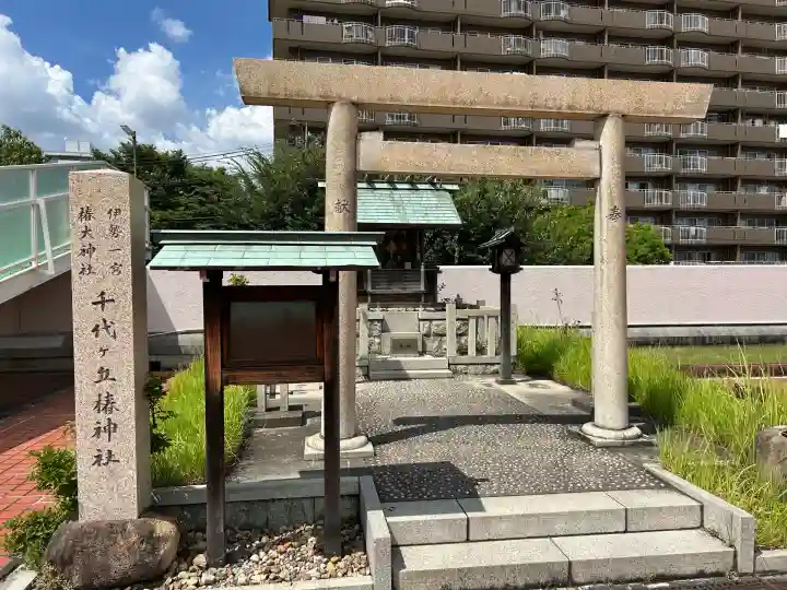 千代ケ丘椿神社(千代が丘)の鳥居