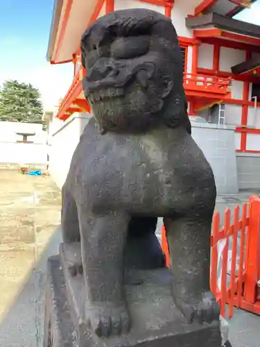 花園神社の狛犬