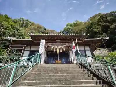加津佐温泉神社の本殿・本堂